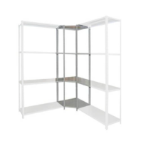 Стеллаж металлический угловой Титан МС 2200x500x300/6